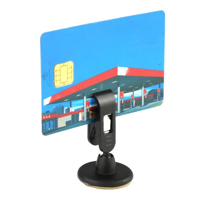 1/2/4pcs Windshield Ticket Holder Parking Ticket Coupon Clips Car Adhesive Card Clip Car Interior Storage Auto Accessory