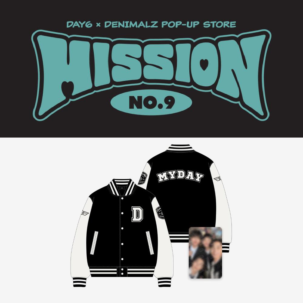 

Предварительный заказ DAY6 x DENIMALZ POP-UP Store MISSION No.9 Varsity Jacket