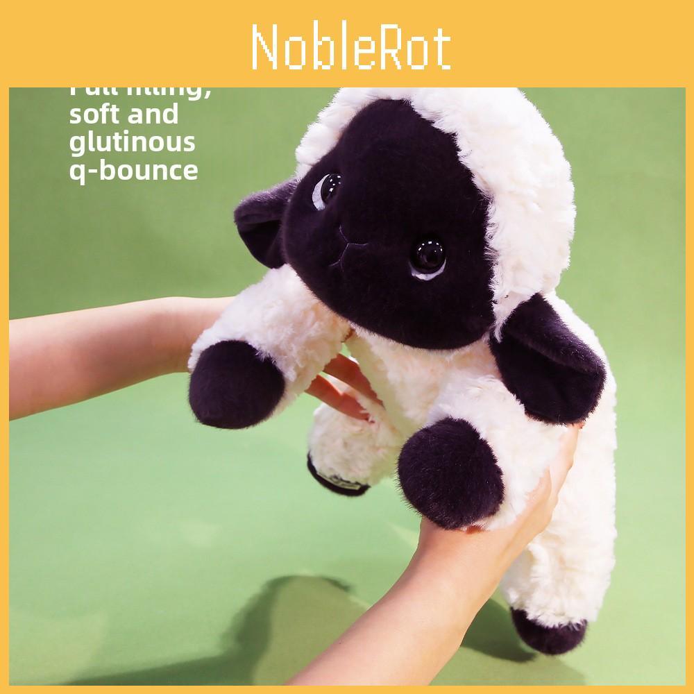 Plush Sheep Soft Toy With Pp Cotton Filling For Kids Bedroom Decor