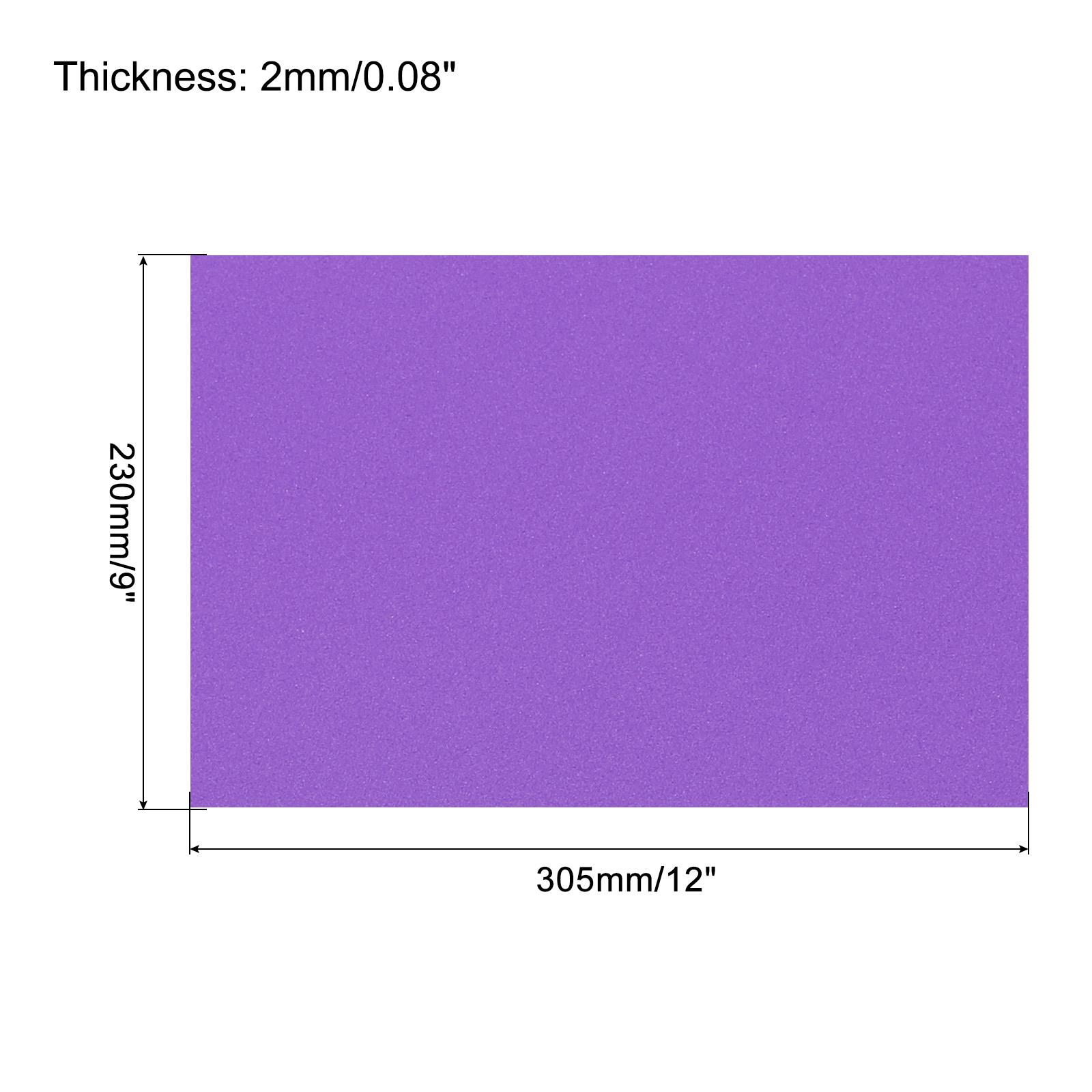 

30pcs EVA Foam Sheets Foam Paper Spone Foam Craft 12x9Inch 2mm Thickness for Crafts DIY Projects Handmade Model Making Material фиолетовый