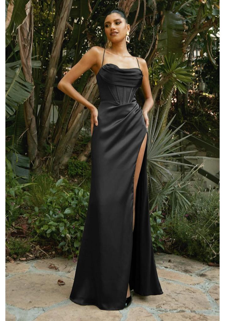 2023 Sexy Sleeveless Strappy Evening Gown for Women - European/American Spring/Summer Collection