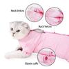 Comfortable Pet Anti-Lick Suit Adjustable Cat Sterilization Suit Cat Weaning Suit  For Dogs Cats