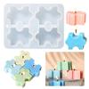 Silicone Puzzle Candle Mold Handmade Soap  Mould DIY Supplies Craft