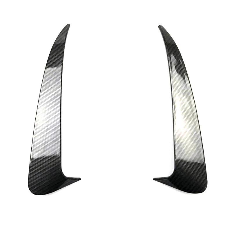 Rear Bumper Surrounds The Air Outlet Tail Wind Knife Air Vent Cover for Mercedes Benz C-Class W205 C43 C63 AMG 2014 - 2018 2019
