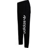 Adidas Originals Letter Print Comfortable Soft Versatile Skin-Friendly Casual Pants Men Bottoms Black BQ5402