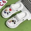 Fashion Man Sandals Beach Summer 2024 Shoes For Men Hole 39 V Number 41 Non-slip Cheap Clearance Korean Style Wholesale Casual Big Size
