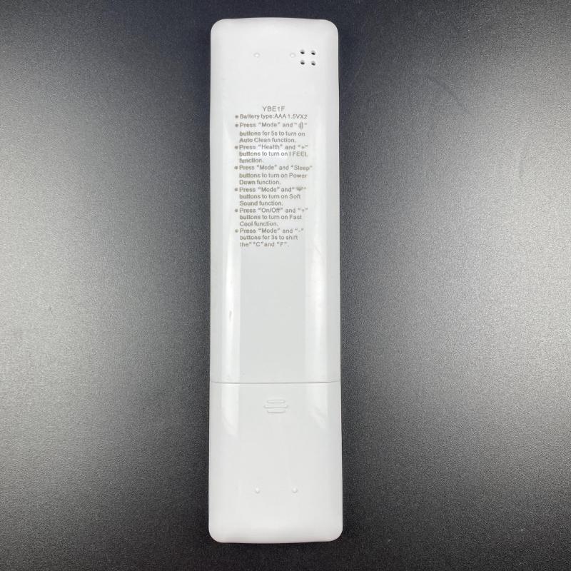 Ergonomic Air Conditioning Remote Controller For YBE1F Durability ABS Construction Long Ranges