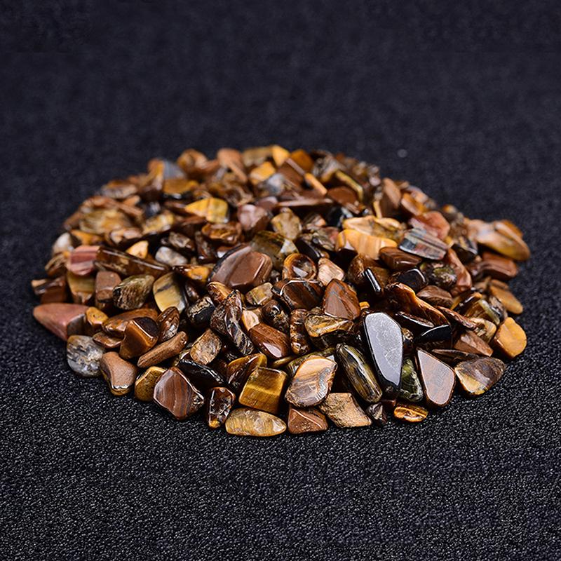 100G Přírodní Minerální Leštěný Štěrk Léčení Čaker Reiki Krystaly Přírodní Kameny Domácí Dekorace