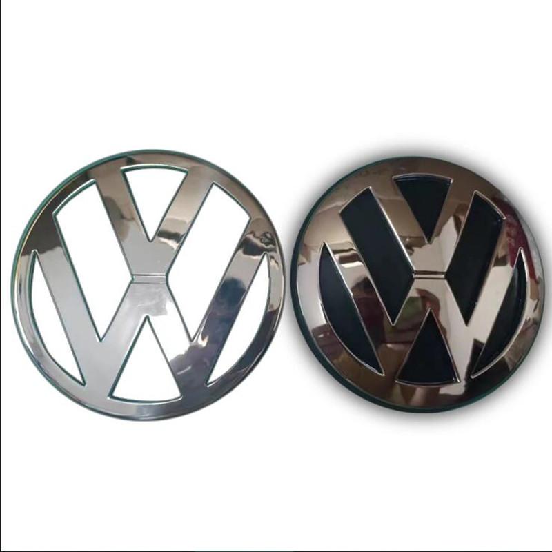 

2026 New For VOLKSWAGEN VW Gloss Black Fit for volkswagen Golf 4 MK4 1999-2006 116mm Front Grill Badge + 118mm Rear Trunk Lid Em