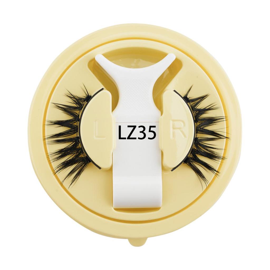 Reusable Magnetic Cat Eye False Eyelashes: Cross Design, Waterproof, No Glue Needed
