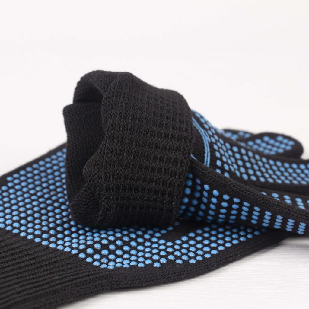 Silikon-Noppen Hitzebeständige Friseurhandschuhe – Verbrühschutz & Rutschfest, Schützt bis zu 250°C für Lockenwickler & Glätteisen.