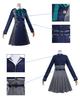 Lycoris Recoil Takina Inoue Cosplay Costume with Perfect for School and Stage Wear Inoue Uniform with Size [Excellent Quality] Wig, Adults, Events,