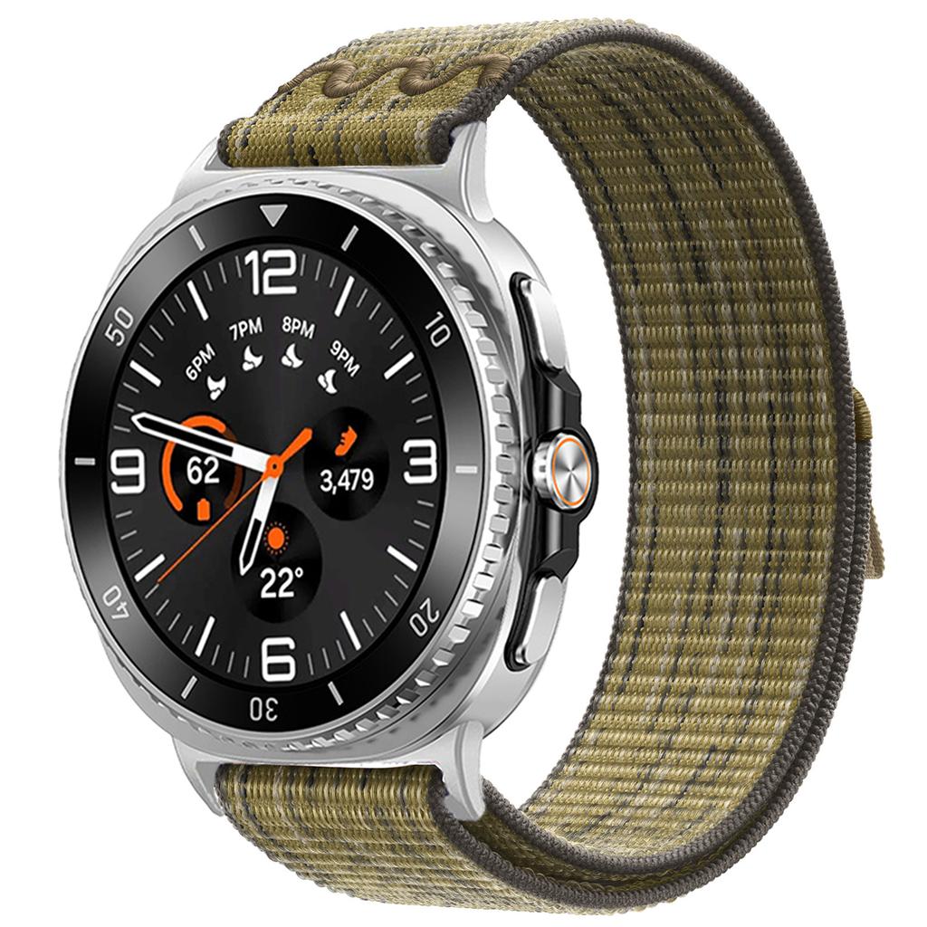 Breathable Nylon Braided Loop Band for Samsung Galaxy Watch 8 40/44mm Bracelet Wristband for Samsung Galaxy Watch 8 Classic 46mm