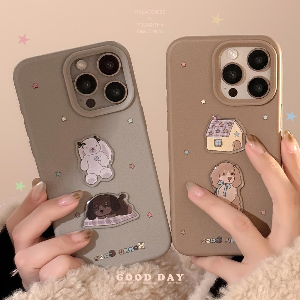 Star Animal 15pro Max Apple 16 Mobile Phone Case IPhone 17 Suitable for 13 Three Dimensional 12 Niche Cartoon