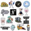 Cartoon Adorable Animal Alphabet Metal Badge Cute Brooch Accessory Set For All Ages