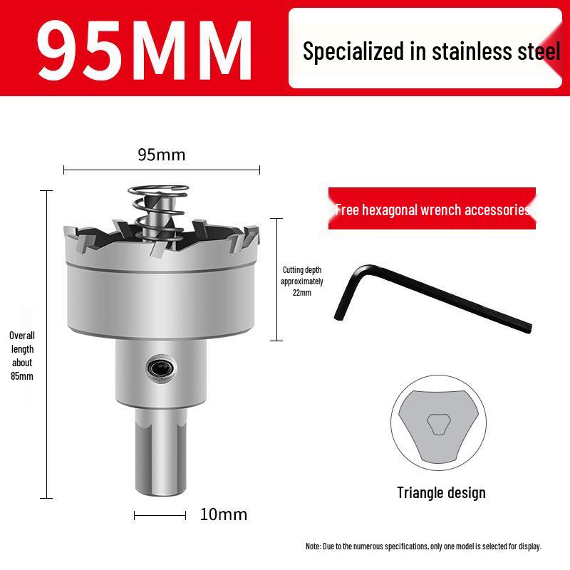Stainless Steel Alloy Hole Saw Drilling Bit for Metal Sheets
