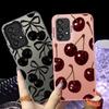 Phone Cover Case for Samsung Galaxy A13 A12 A25 A73 A23 A71 A32 A36 A14 A56 A72 A16 A34 A17 A52 A54 Stylish Cherry Pattern