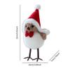 Christmas Decoration,Bird Xmas Tabletop Ornament Creative Small Bird Figurine Cute for Xmas Holiday Fireplace Desktop Decor