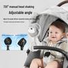 Multifunctional Octopus Stroller Fan: Silent, Timed, Detachable, Tripod, Portable Outdoor Fan