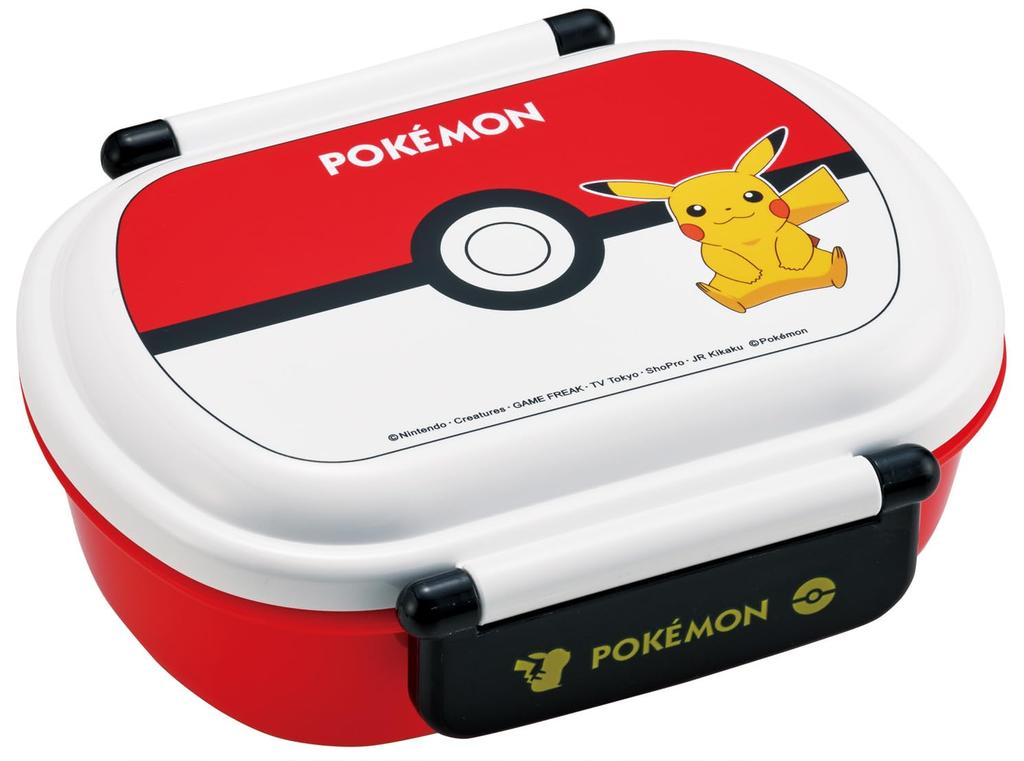 Skater Bento Lunch Made in Pokemon Monster Ball Children's Box, 360ml, Japan, 25, QAF2BA-A