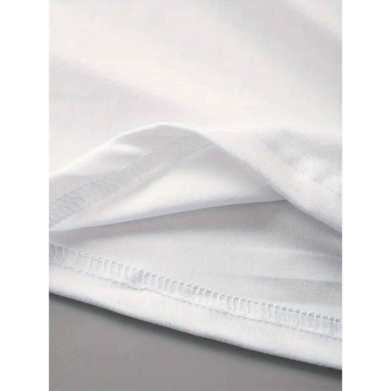 European Size Women's White Oversized "Mama" Leopard Print T-Shirt - Soft Stretch Short Sleeve Round Neck Top, Casual & Workout Shirt with Mama