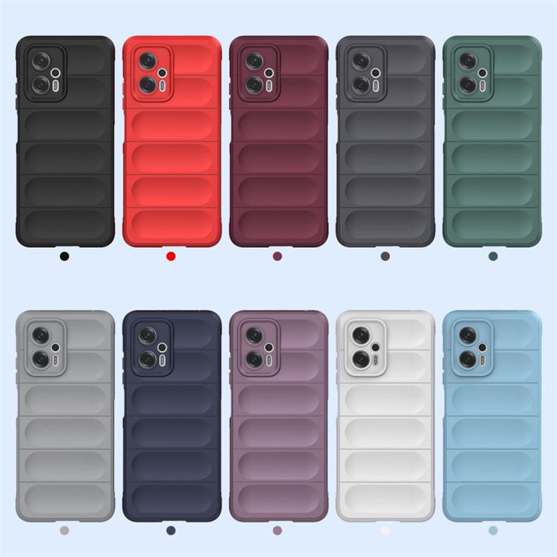 For POCO X4 GT Cover POCO X4 GT 5G Case 6.6 Inch Rubber Shockproof Soft Silicone Bumper For Xiaomi POCO X4 F4 GT X4 M4 X5 Pro 5G