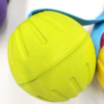 Bite-Resistant EVA Floating Dog Tug & Chew Toy with Rope