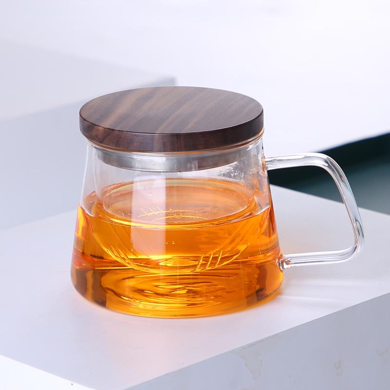 

Стеклянная чашка для чая с пузырьками, чашка для разделения чая для мужчин и женщин;Чайная церемония в офисе в чайной чашке для личного пользования.