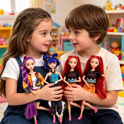New 30cmPrincess Doll Rumi Mira Zoey Exquisite Action Figure DIY Toy Premium Plastic Model Perfect Collection and Gift for Girls