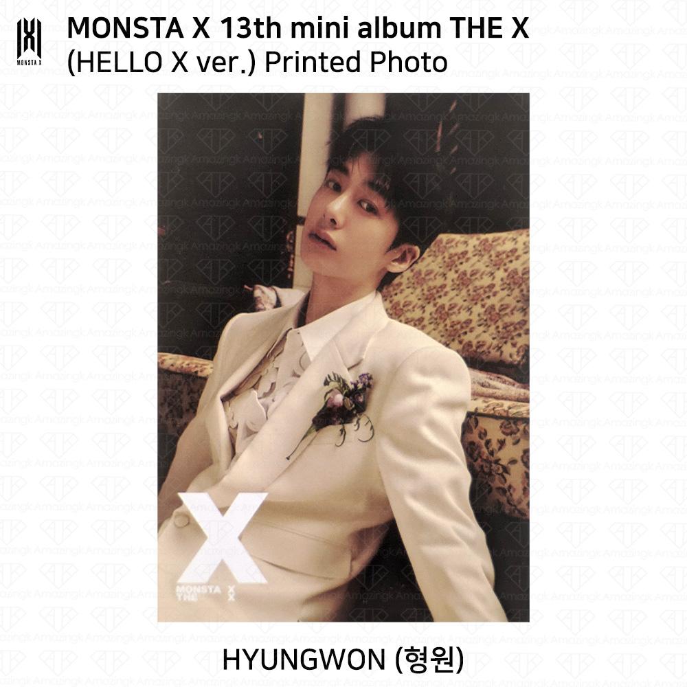Monsta X The 13th Mini Album THE X Photobook Ver Hello X Ver Official Photocard