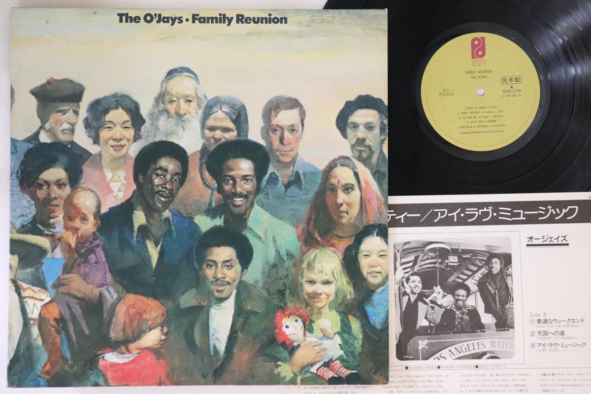 

LP Record OJAYS Family Reunion ECPO75PHPROMO PHILADELPHIA I 1975 Japan SoulFunk Used