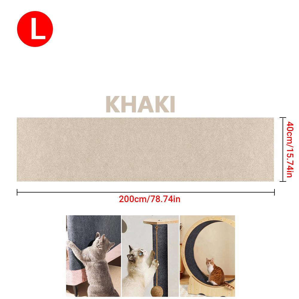 Anti Cat Scratch Sofa Cat Crawling Mat Grinding Climbing Frame Sofa Protection Self-adhesive Carpet Cats Scratch Board Cats Toys