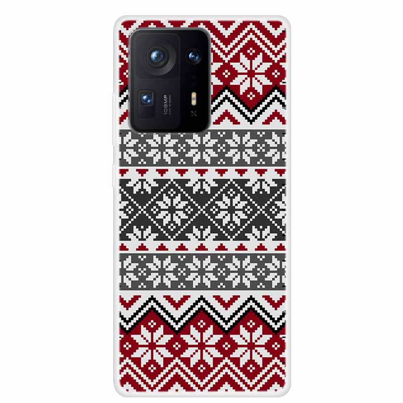 For Xiaomi Mix 4 Case Luxury Soft Silicone Back Cover Phone Case For Xiaomi Mi Mix4 Coque TPU Cartoon 2106118C Fashion Funda