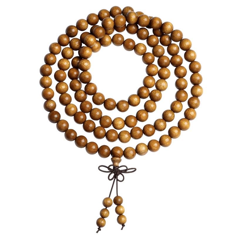 Jinsinan Wood Prayer Beads Bracelet