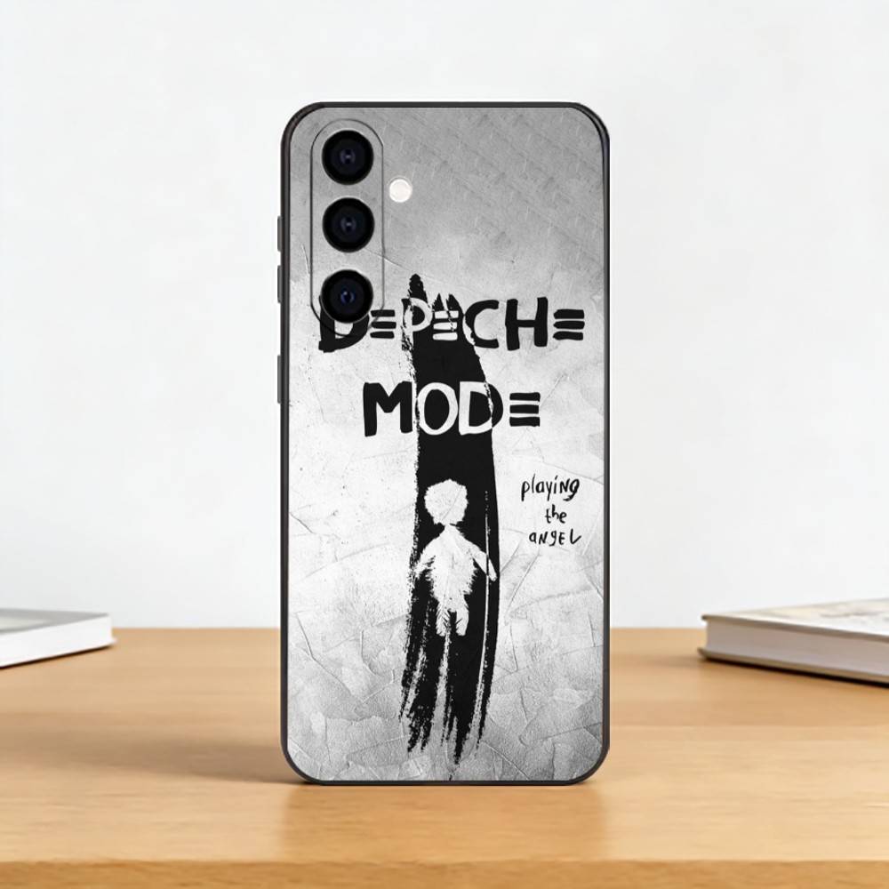 Band Depeches M-Modes Phone Case Black Silicone Soft For Samsung Galaxy A73,A72,A71,A70,A53,A52,A51