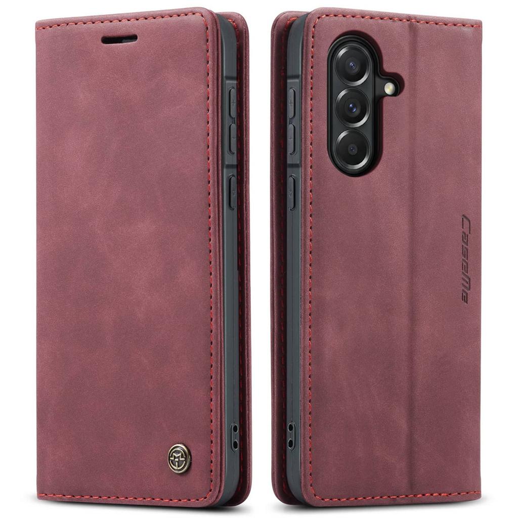 Flip-Portemonnaie-Hülle für Samsung Galaxy A37 A57, Leder-Magnet-Folio-Abdeckung mit Kartenhalter, Ständer - TPU Stoßfeste Hülle