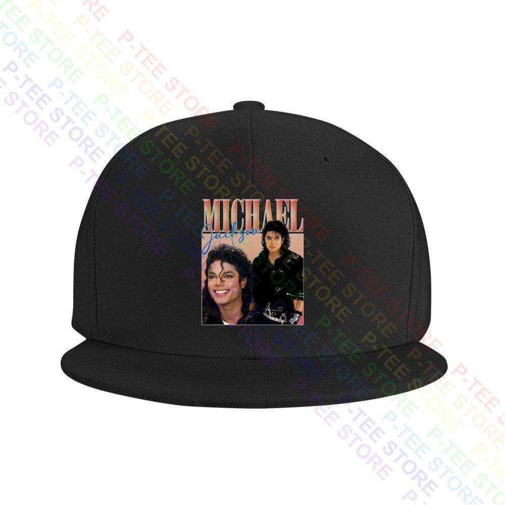 Футболка с рэп-принтом Майкла Джексона Бейсболка Майкла Джексона Кепки Snapback Вязаная панама