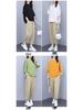 Women's 2021 Spring/Summer Hong Kong Style Casual Suit - Trendy, Youthful Top & Pants Set