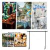 With Clamps Over The Rod Stand Adjustable Party Hanging Decor Arch Stand Tabletop Metal Balloon Flower Arch Stand