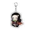 Demon Slayer Kimetsu no Yaiba Tanjiro Nezuko Acrylic Keychain Pendant Anime Merchandise Custom  Ready Stock