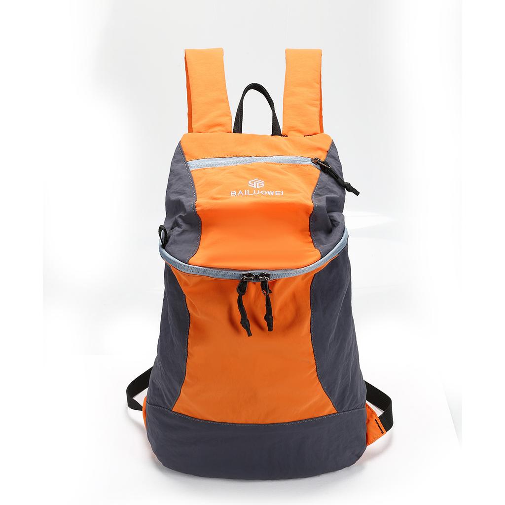 Schoolbag Mountaineering Bag Korean Version of the New Nylon Backpack Casual Student Schoolbag Lightweight Large Capacity Ultra-light Travel Backpack