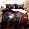 Darwin's Game Bedding Set Single Twin Full Queen King Size Bed Set Adult Kid Bedroom Duvetcover Sets Anime Kawaii