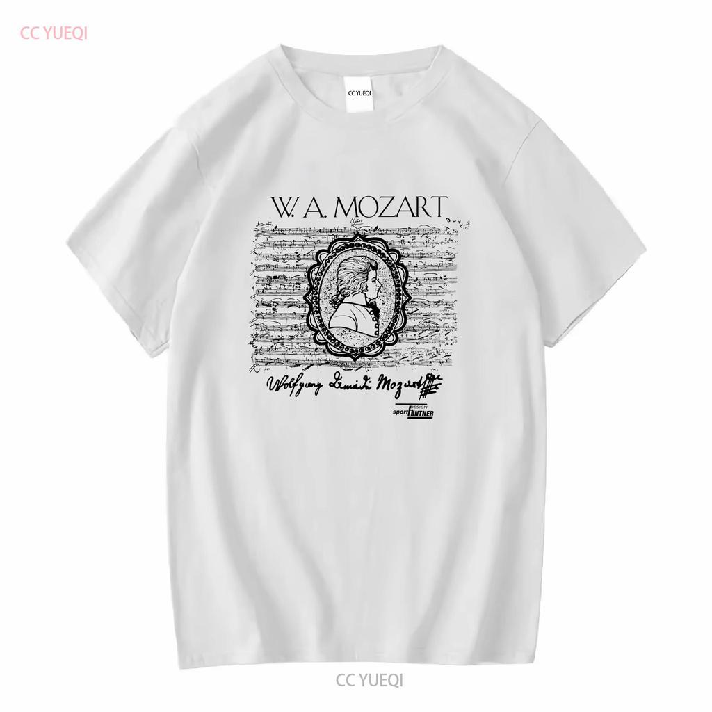 80s Wolfgang Amadeus Mozart Classical Musician Ringer Music T Shirt Large vintage Washed Stylish streetwear designer clothes