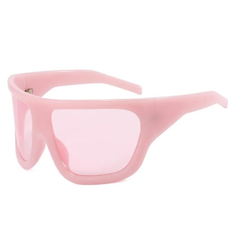 Extra Large Cycling Goggles Sunglasses UV400 Protection Street Fashion Punk Outdoor Hip-Hop Women Sunglasses
