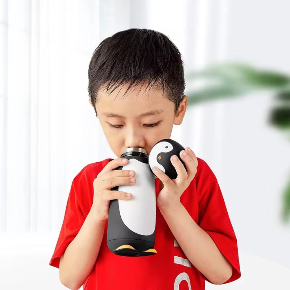 280ml Penguin Insulating Bottle Stainless Steel Vacuum Water Bottle Penguin Thermos Bottle Kids