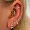 Earrings, Earrings, Earrings, Pinna, Punk Style, Ear Bone Clip.