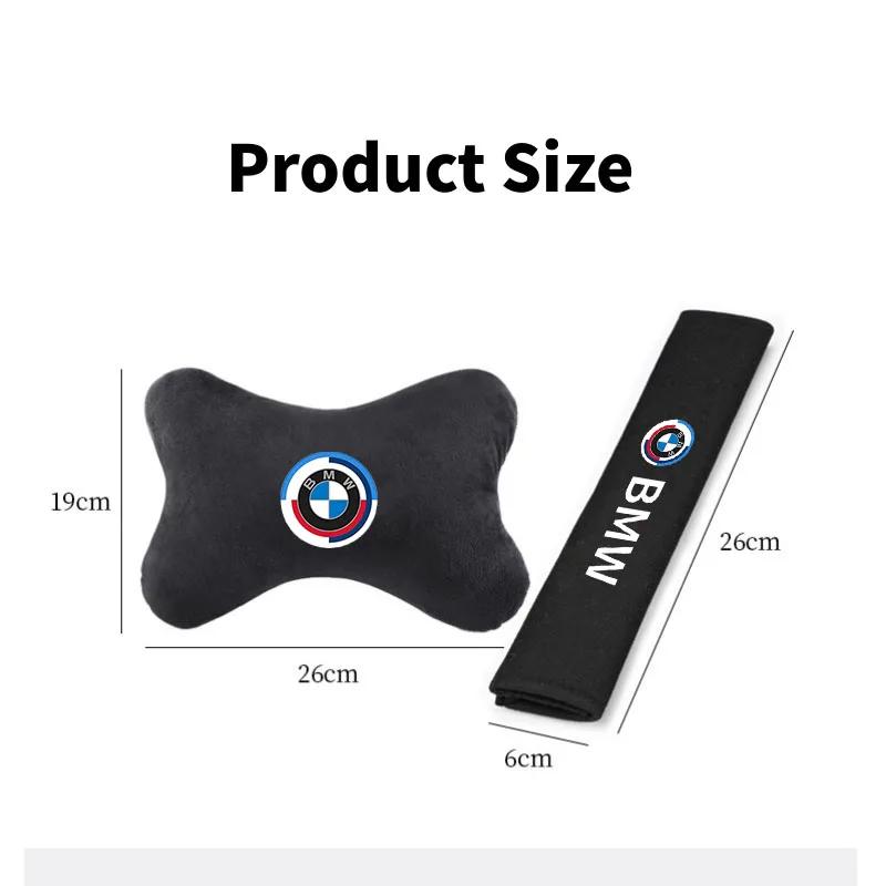 2025 Accesorios Calientes para Reposacabezas de Coche, Almohada para el Cuello, Almohadilla para el Hombro del Cinturón de Seguridad para Bmw E46 E39 E38 E90 E60 E36 F30 E34 F10 E92 E38
