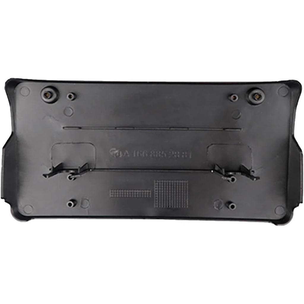 Kennzeichenhalter vorne 1668852881 Passend für Mercedes-Benz GLS 450 2017-2019 Auto Frontstoßstange Kennzeichenhalter Halterung