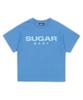 Tomseubeolseudei Sugar Baby Half T-Shirt Ocean Blue