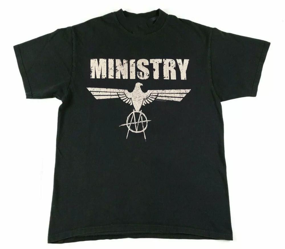 

Ministry Band Peace Gift For Fan On TOur T Shirt Full Size S-5XL Unisex T-Shirt 5XL різнокольоровий